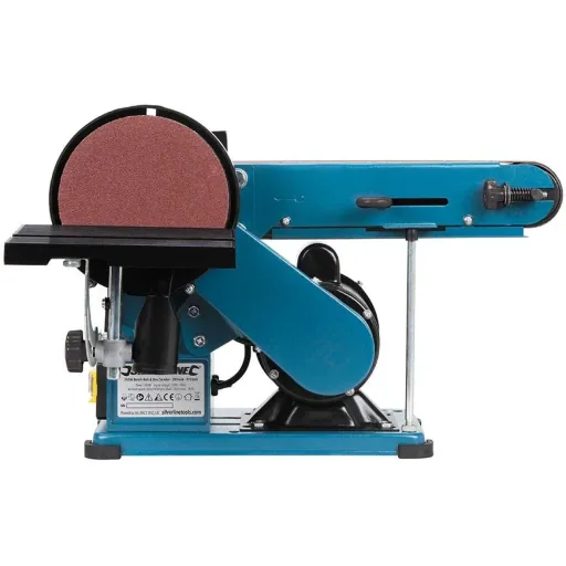 350 W Tisch-Band- und Tellerschleifer, 390 mm