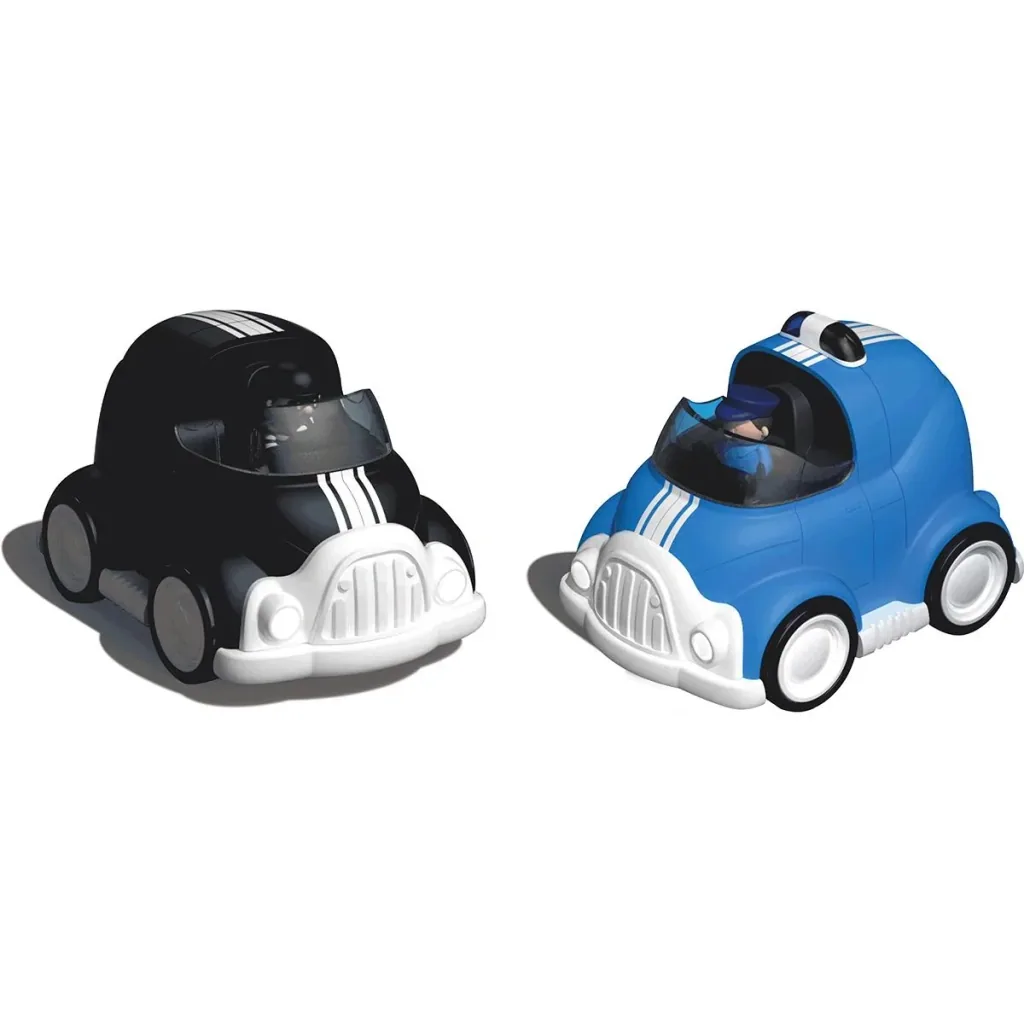 Sharper Image RC-Rennset Polizei und Gauner " " 2 Spieler " " mit Soundeffekten