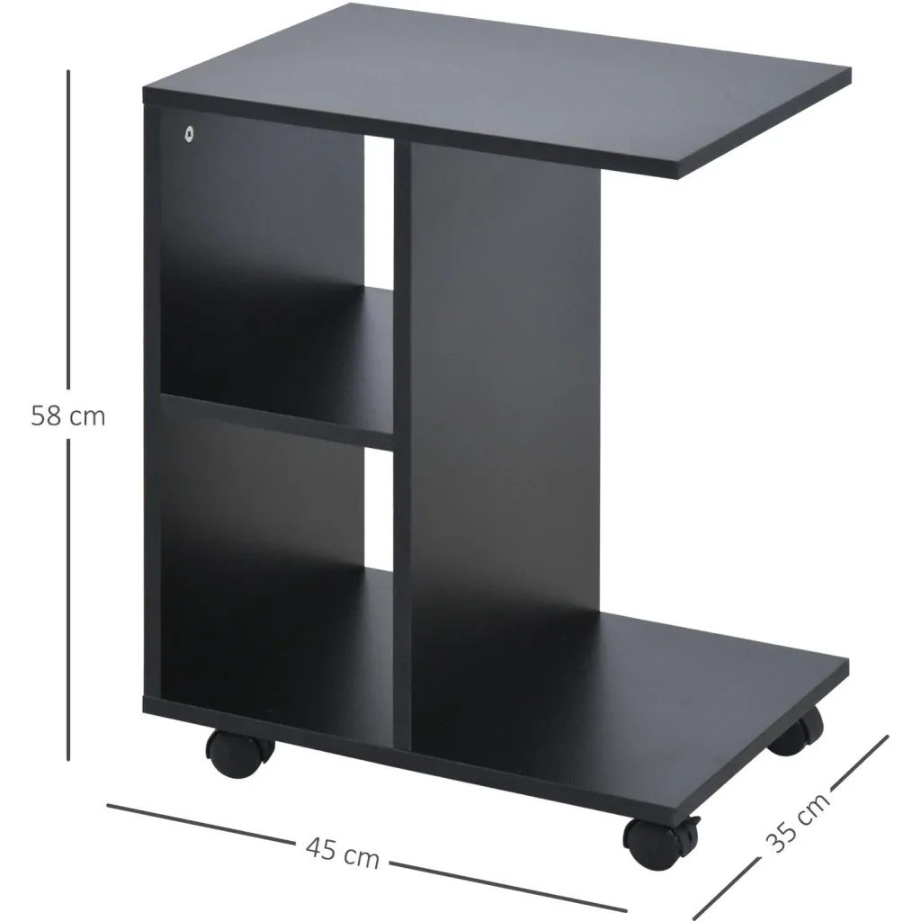 Beistelltisch, schwarz