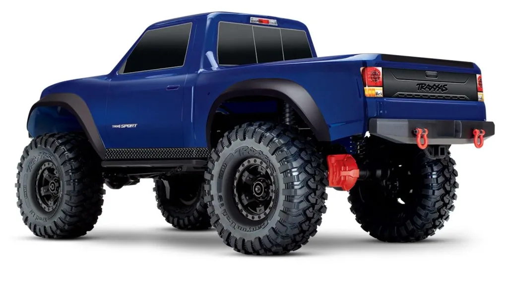 TRX-4 Sport 4x4 blau RTR ohne Akku/Lader 1/10 4WD Scale-Crawler Brushed