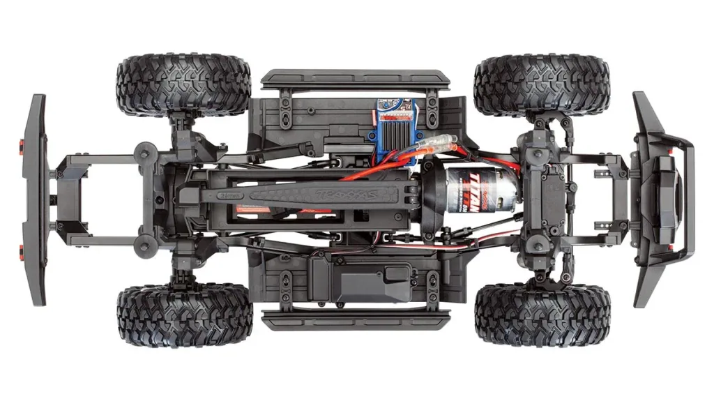 TRX-4 Sport 4x4 blau RTR ohne Akku/Lader 1/10 4WD Scale-Crawler Brushed
