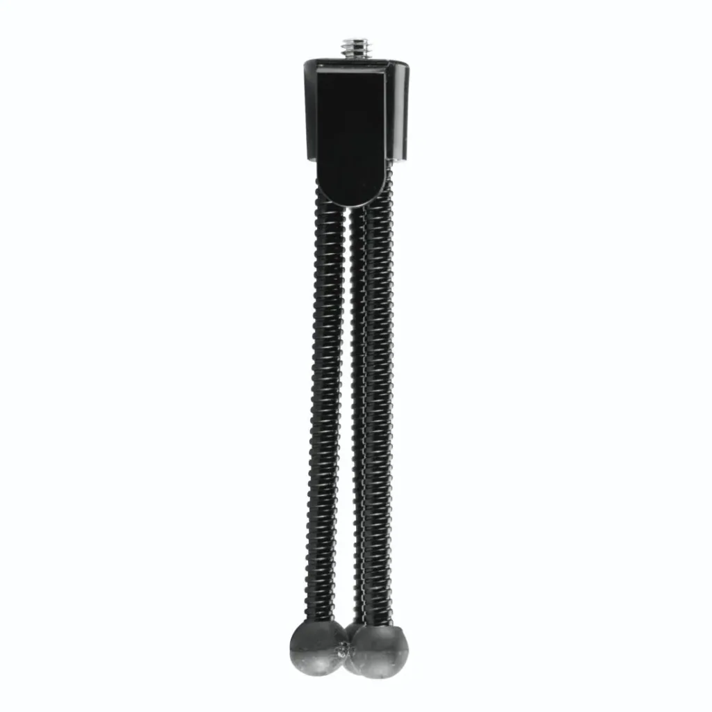 Handliches Mini Stativ mit flexiblen Beinen und Befestigungsclip