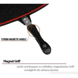 Doppelpfanne / Grillpfanne - 32 cm - g