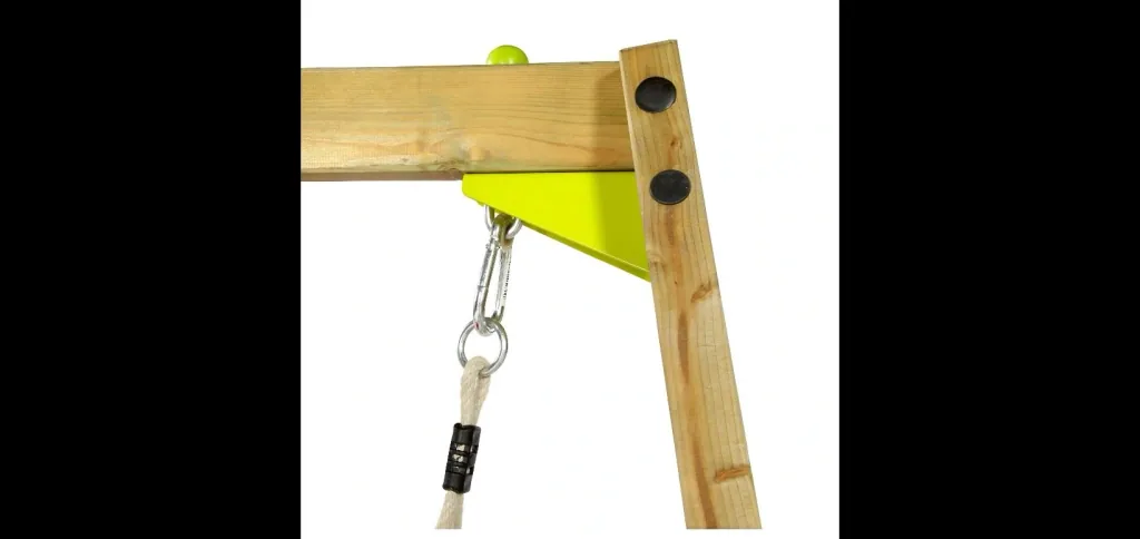 Mitwachsende Holzschaukel, Outdoor-Einzelschaukel für Babys und Kleinkinder, Schaukelseile höhenverstellbar, natur