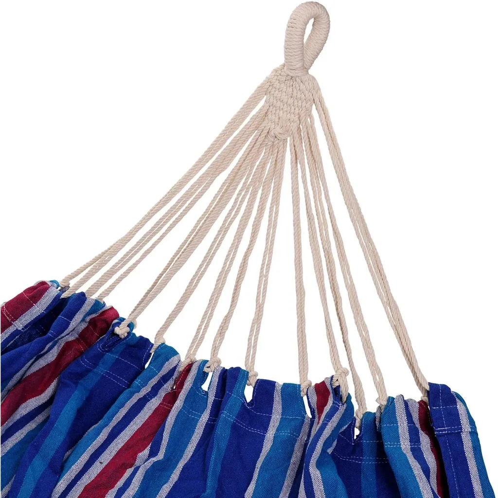 Mehrpersonen Hängematte 210x150cm Familien 210kg blau-rot