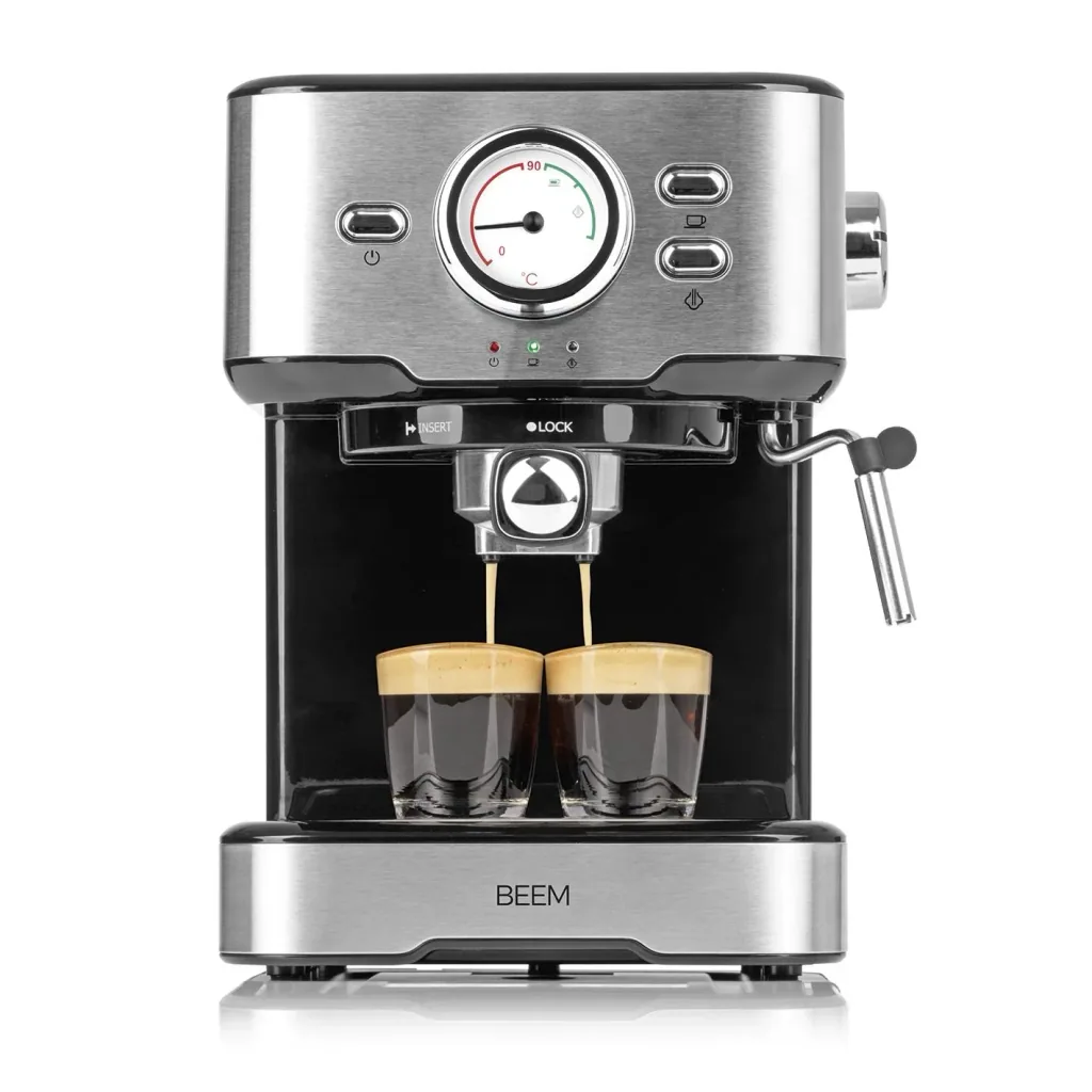 Siebträger-Maschine "Espresso Select", Edelstahl, 1100 Watt, 15 bar
