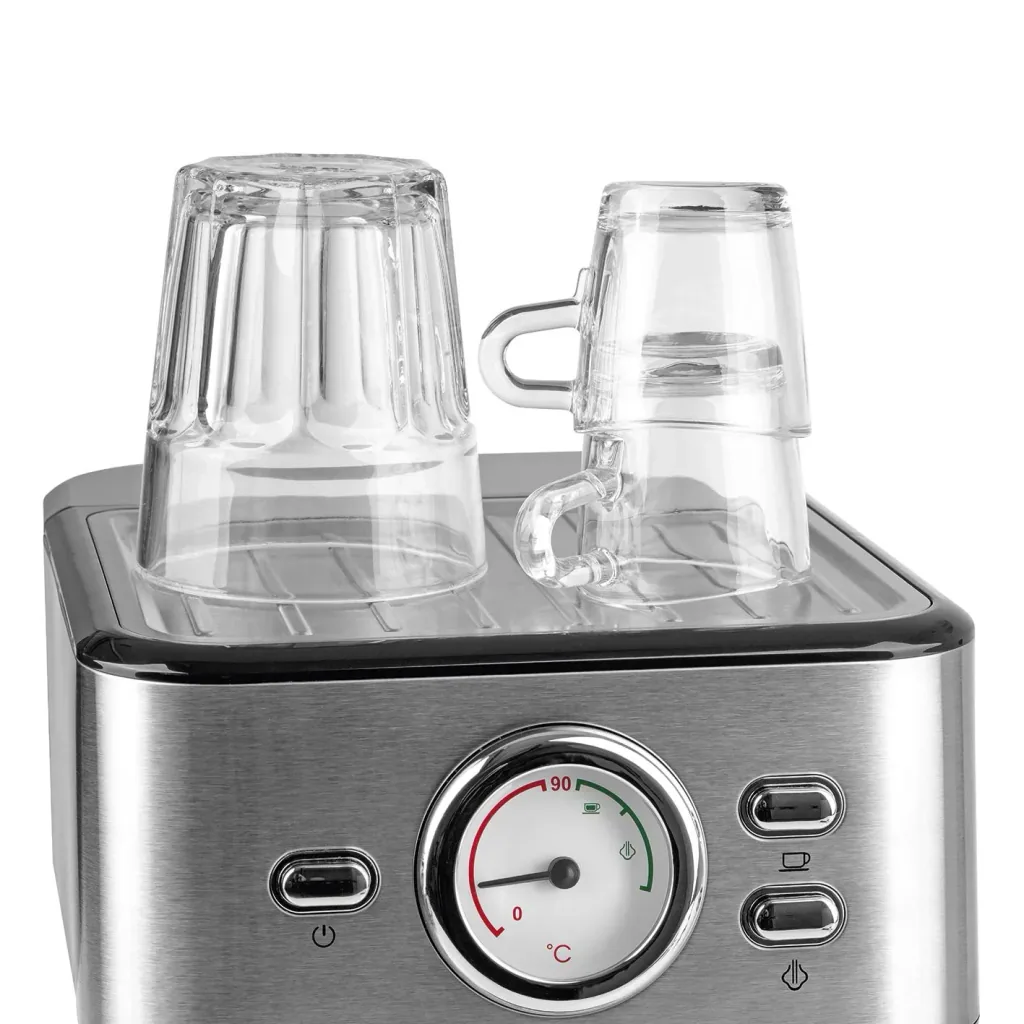 Siebträger-Maschine "Espresso Select", Edelstahl, 1100 Watt, 15 bar