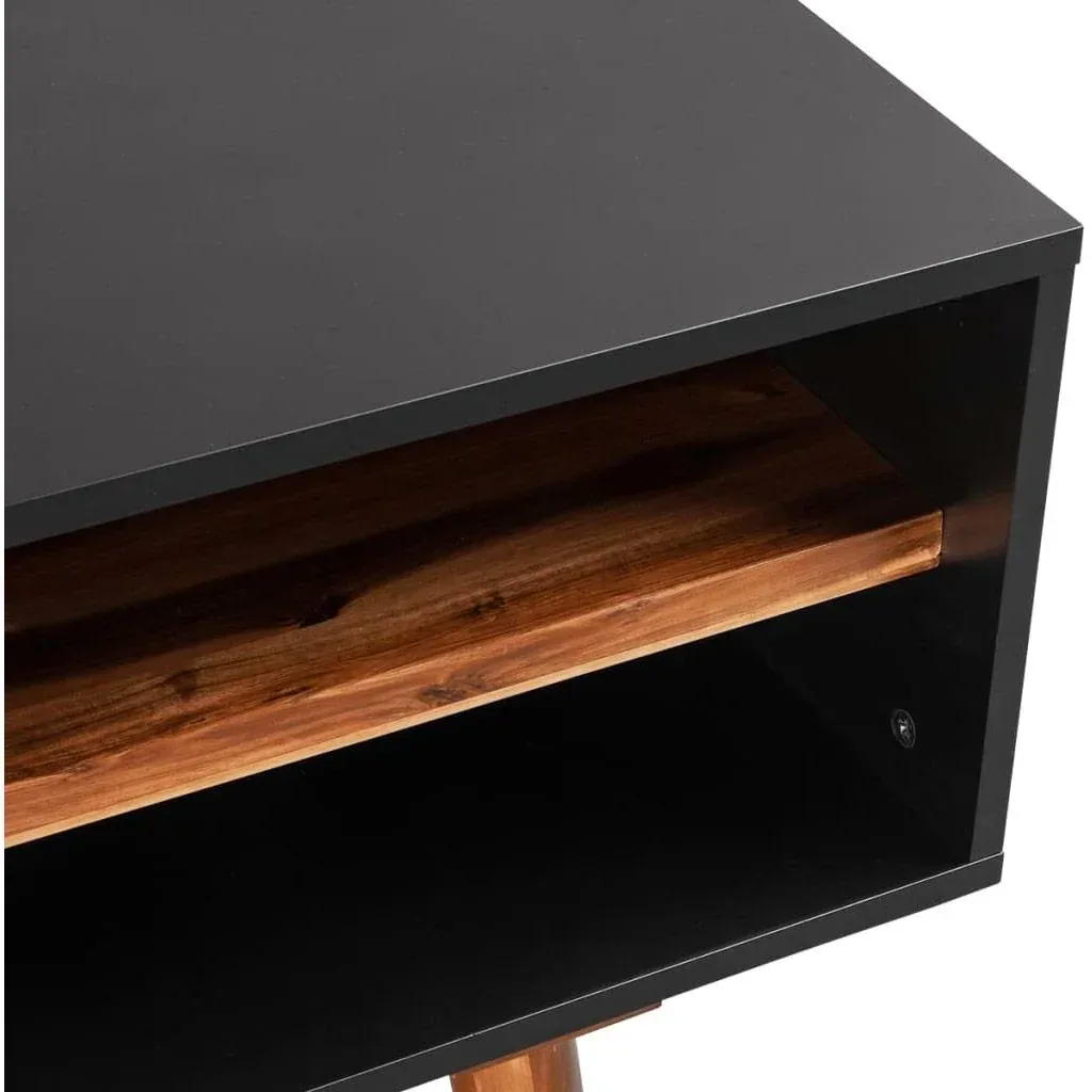 TV-Schrank 120x35x50 cm Akazienholz massiv