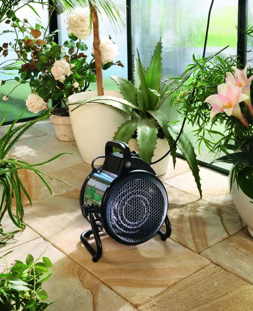 Elektrogebläseheizung Palma für Gewächshäuser und Feuchträume