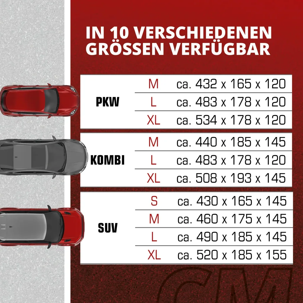 All Weather Plus Kombi - Größe M - 440 x 185 x 145 cm - PVC beschichtet