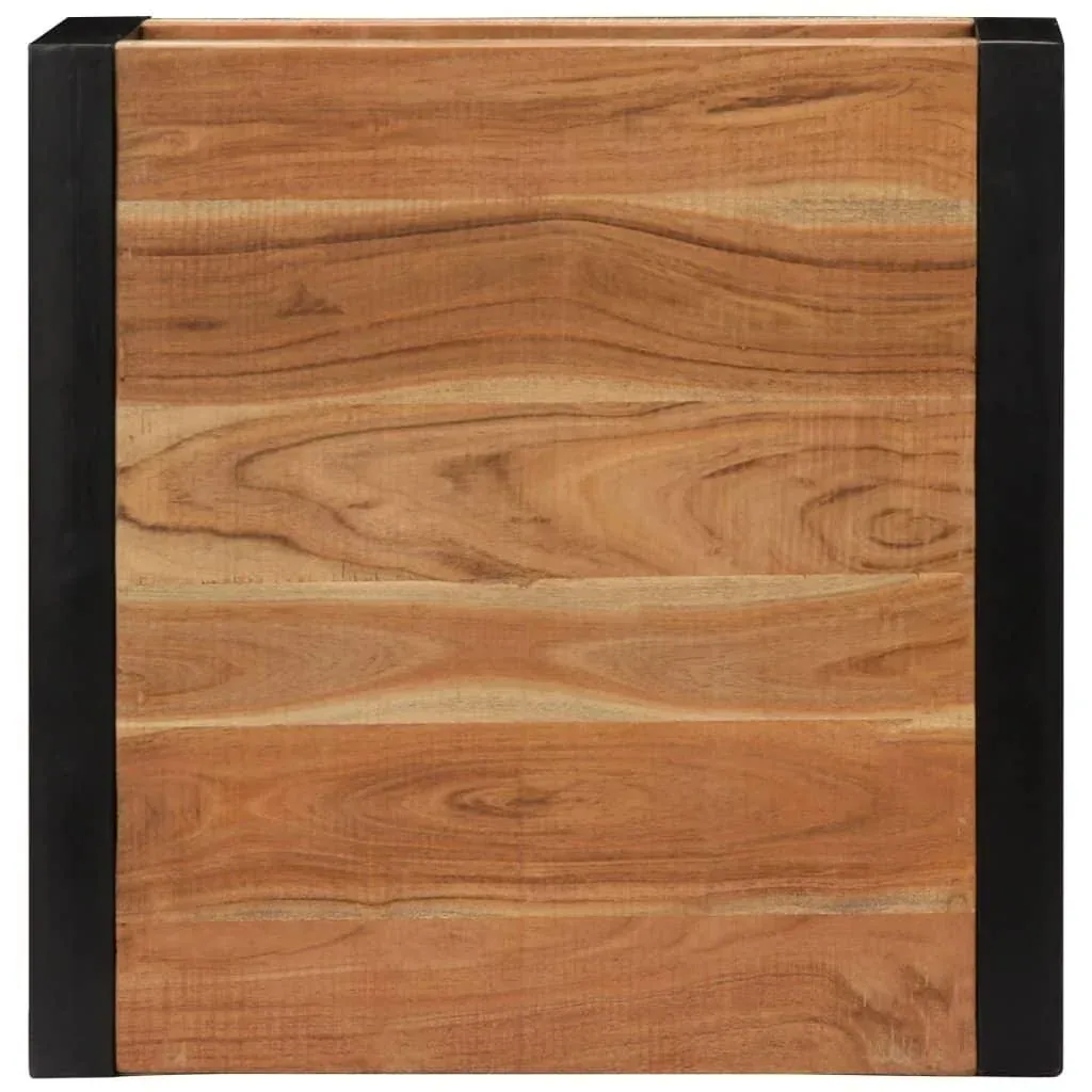 Couchtisch 60x60x40 cm Akazienholz massiv