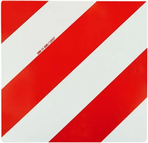 Warntafel Folienzuschnitt, 423 x 423 mm