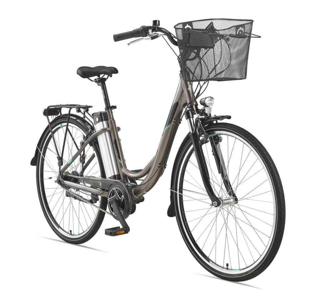 Damen Alu City 28 Zoll, Rahmenhöhe 49 cm, 7-Gang Nabenschaltung, umbra light metallic, RC870 Multitalent