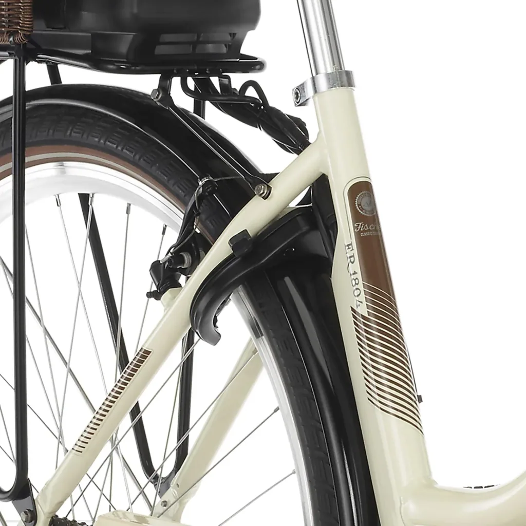 Unisex E-Bike City, 28 Zoll, Rahmengröße 48 cm, 3-Gang Nabenschaltung, Elfenbein glänzend, CITA ER1804