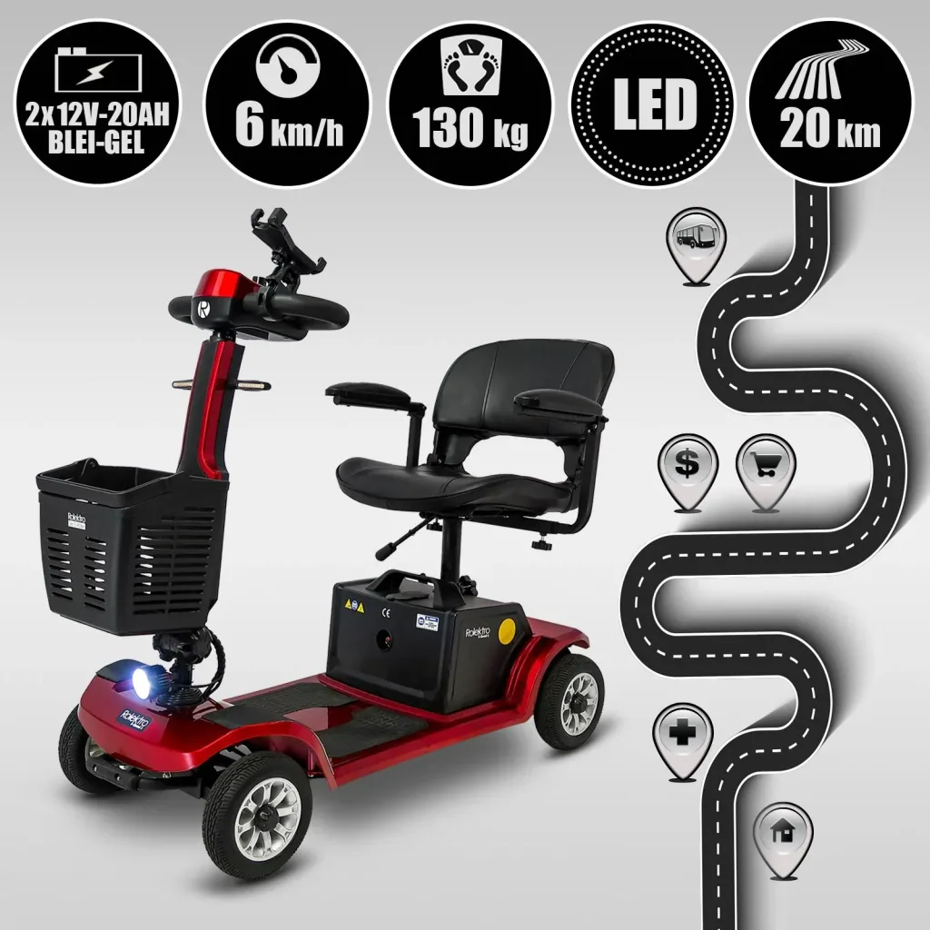 E-Quad 6, rot