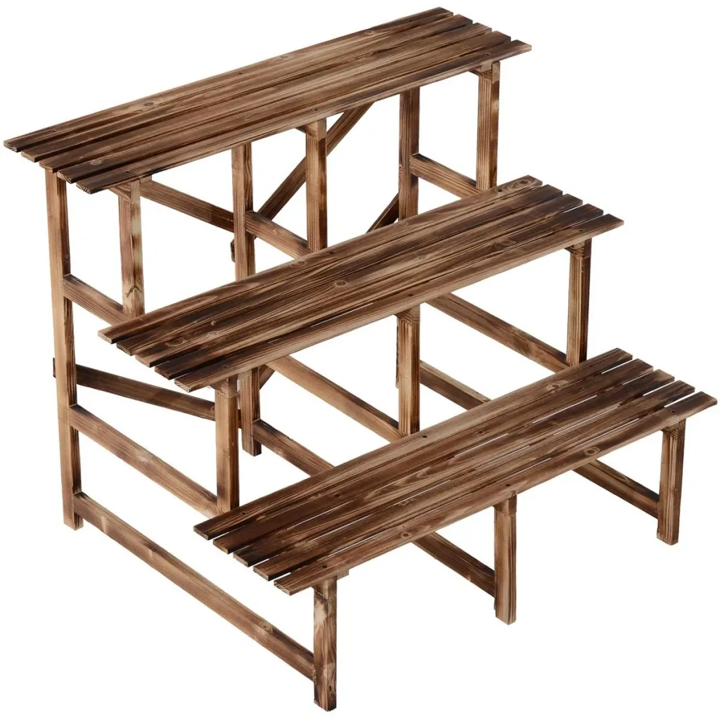 Pflanzentreppe mit 3 Stufen natur