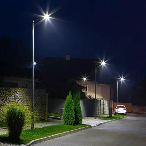 VT-50ST LED-Straßenbeleuchtung - 50W - 6000 Lumen - 4000K