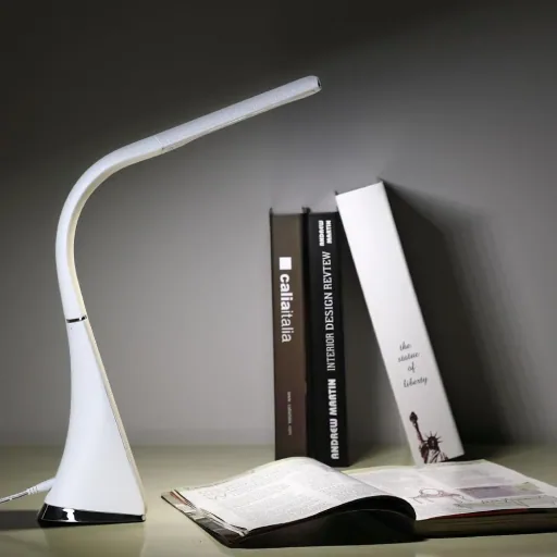 LED-Tischleuchte Lilly weiß