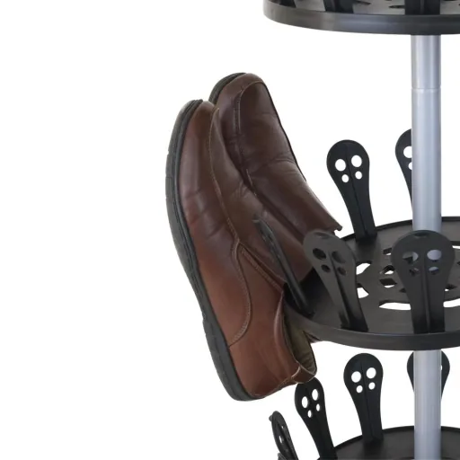 XXL-Schuhkarussell für 96 Schuhe aus Edelstahl