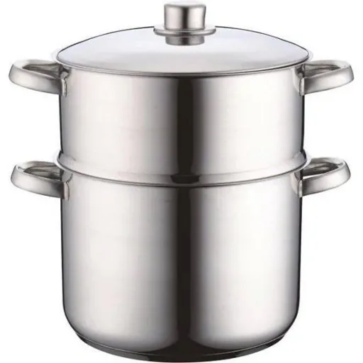 Couscous-Pfanne - Kochen von Couscous - 12 L - Silber