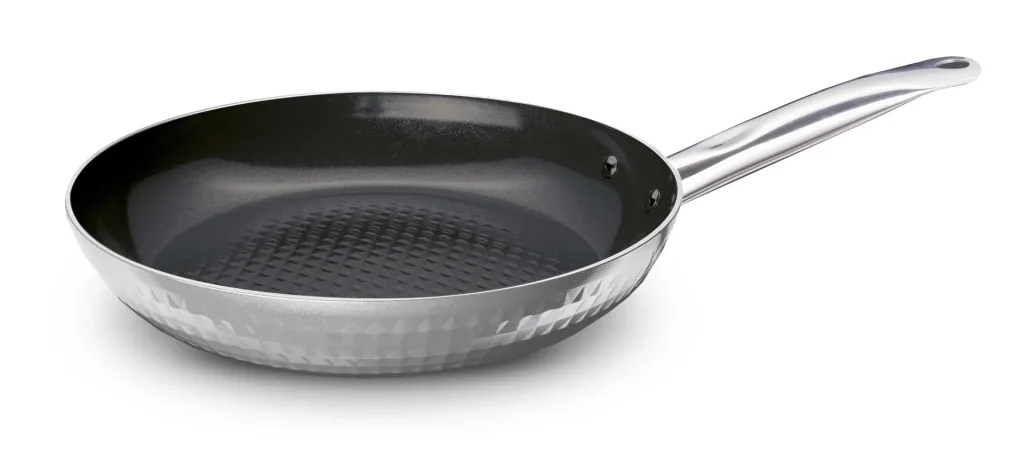 Pfannen-Set, silber, 3-teilig