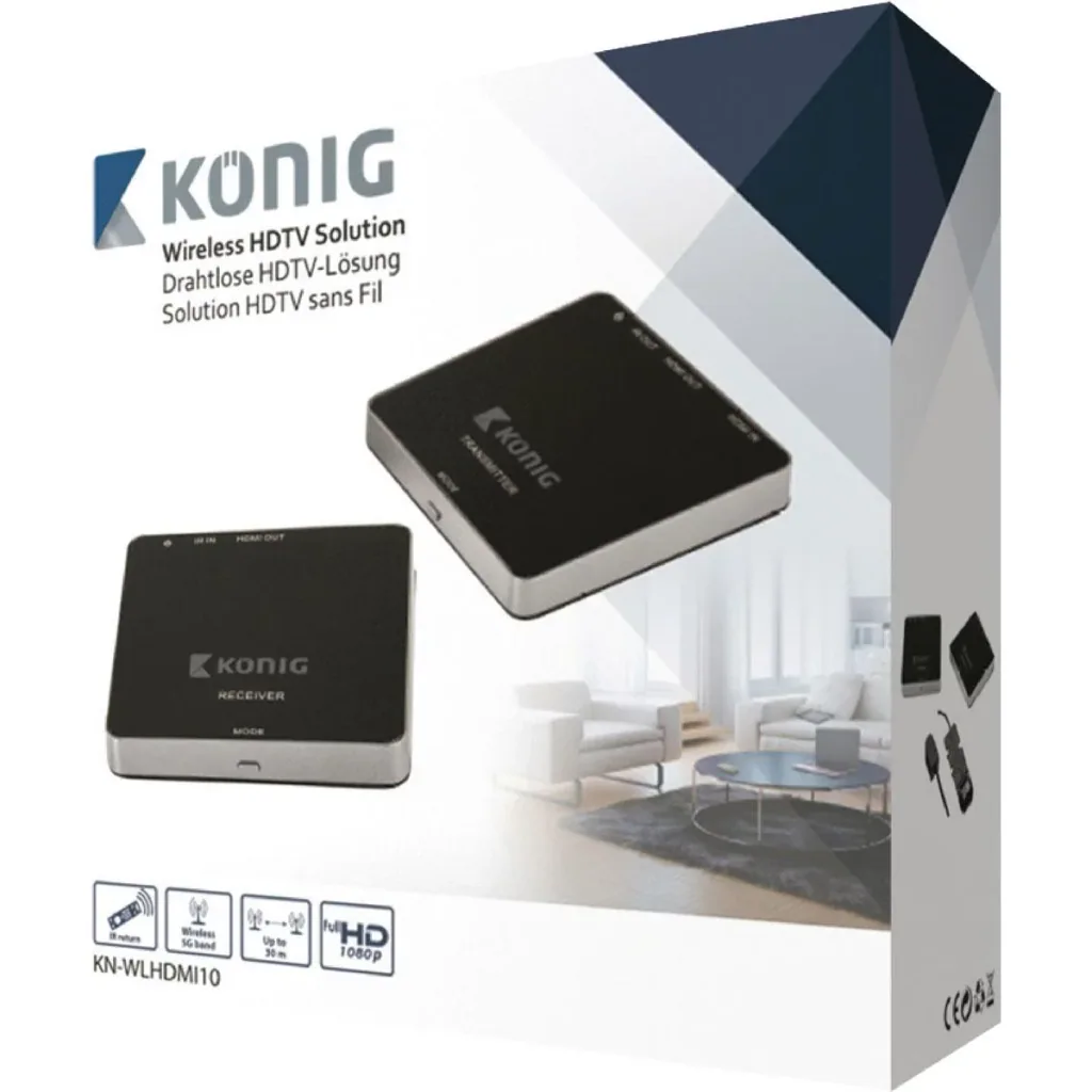 5 GHz Wireless-HDMI-Transmitter 1080p / 3D - Reichweite 100 m