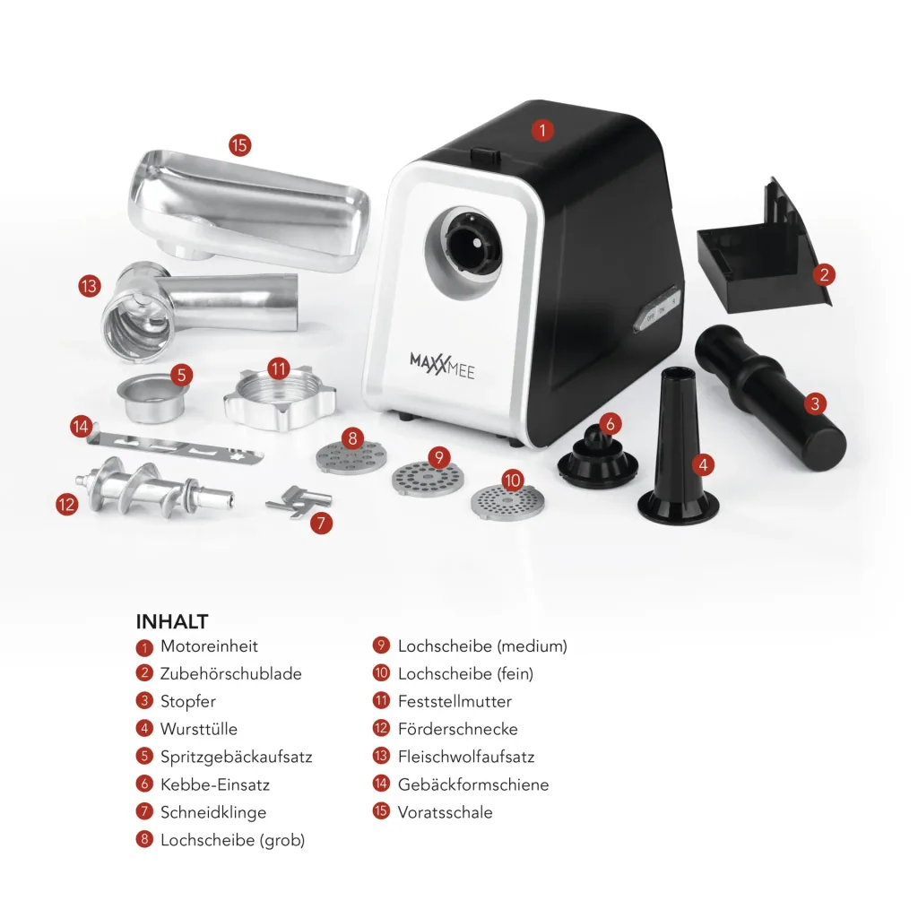 Fleischwolf 4in1 1600W