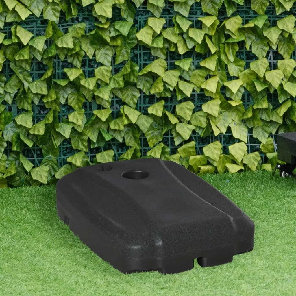 Sonnenschirmständer befüllbar bis 100 kg Schirmständer für Ampelschirm Sonnenschirm Schirmstangen 60 mm Sonnenschirmfuß
