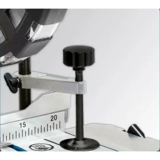 HM254 Doppelgehrungssäge - 2000W | 255mm | Laser, LED und Drehtisch | 2 Blätter