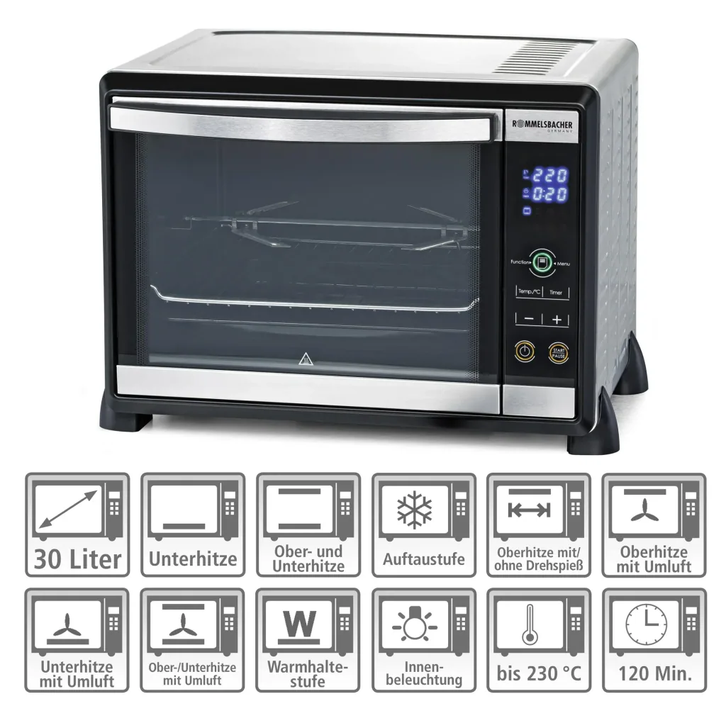 Elektronik Back & Grill Ofen BGE 1580/E