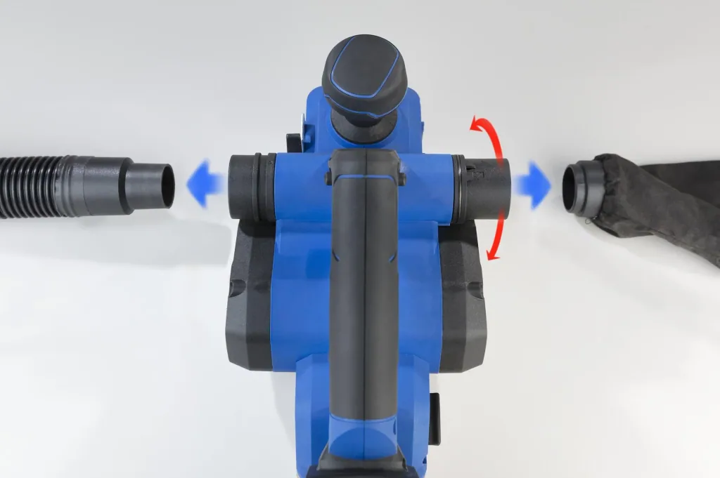 Akku-Hobel 18 V Li-Ion AH18 inkl. 4,0 Ah Akku und Ladegerät