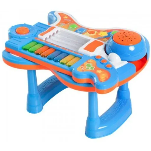4 in 1 Gitarre Musikinstrument Klavier Trommel