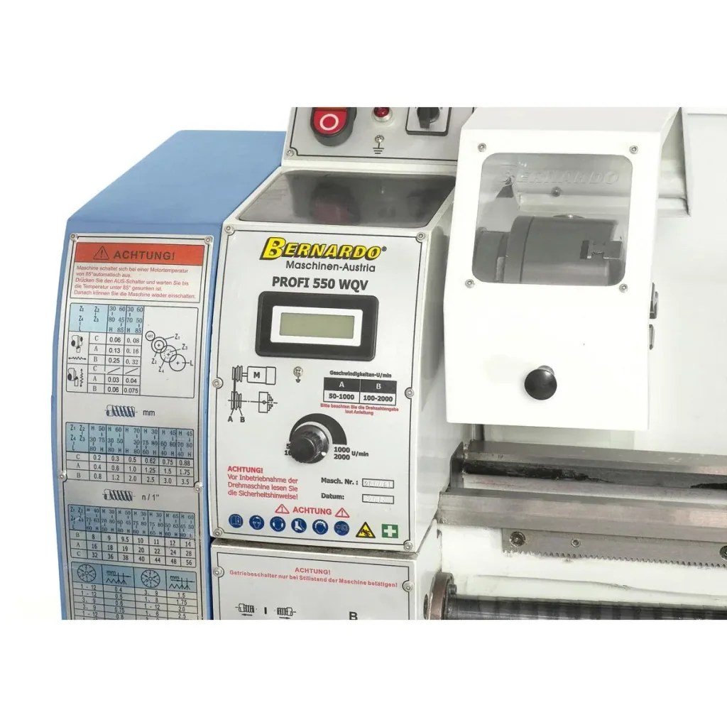 Drehmaschine Bernardo Profi 550 WQV / 230V