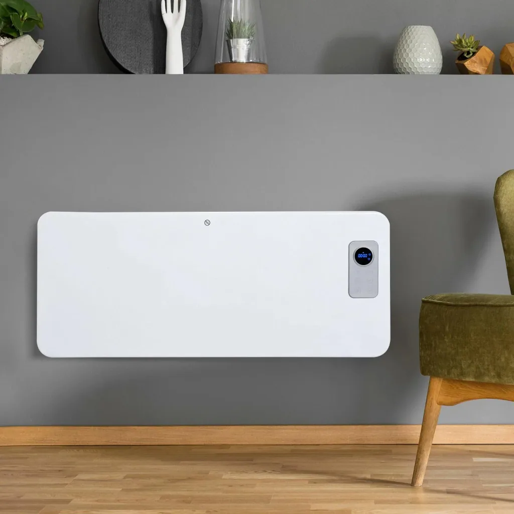 Heizgerät Elektroheizung Timer mit Fernbedienung 1000/2000W Weiß