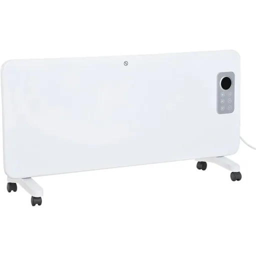 Heizgerät Elektroheizung Timer mit Fernbedienung 1000/2000W Weiß