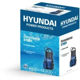Tauchpumpe 6000 l / h - 250W - für klares und leicht verschmutztes Wasser