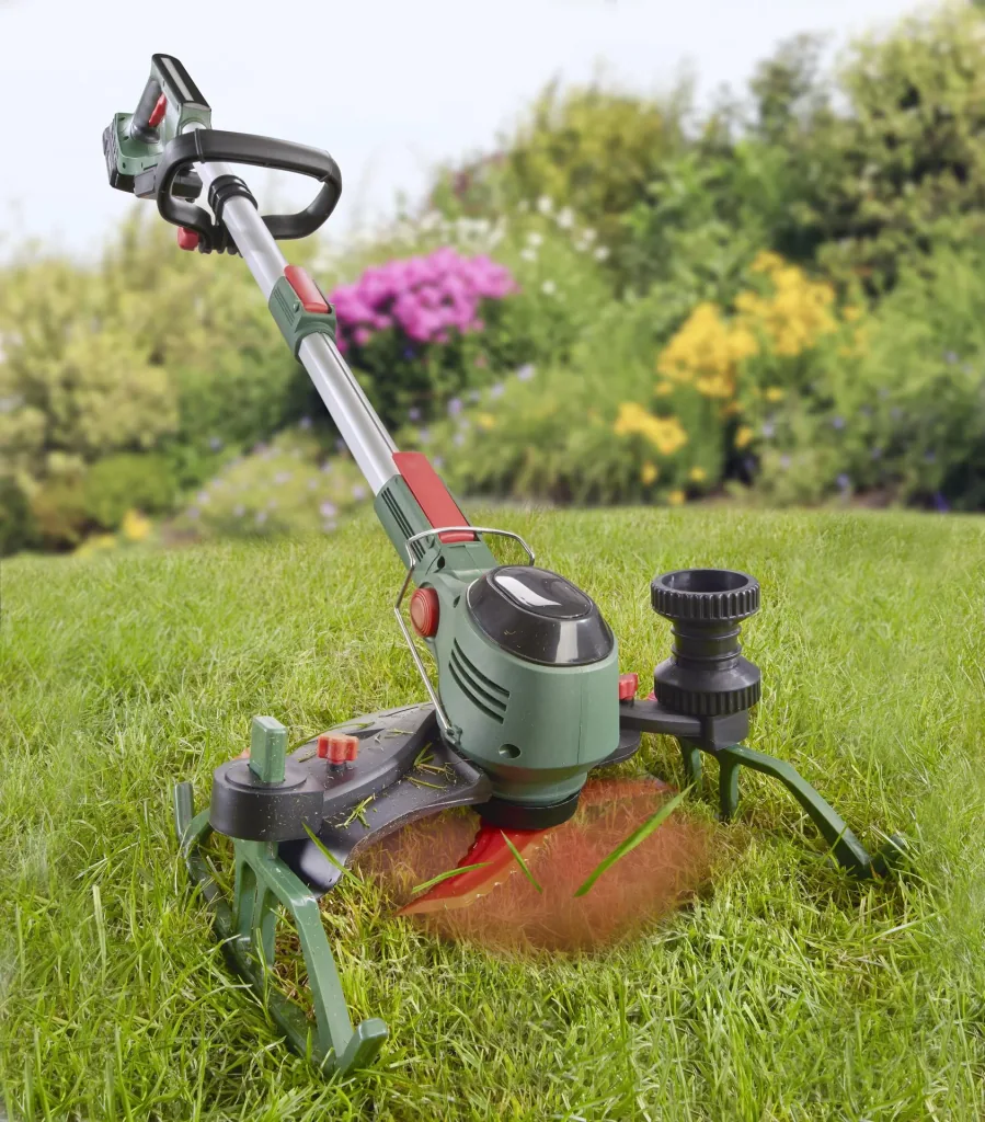 Akku-Trimmer "5 in 1 X-Slider", 18 V mit 4 Ah Akku und Schnellladegerät