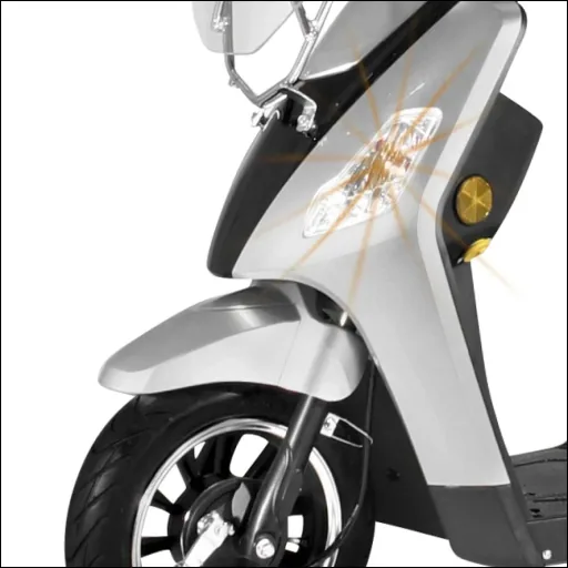 3-Rad E-Mobil Bologna 25 km/h rot inklusive Wind- und Wetterschutz