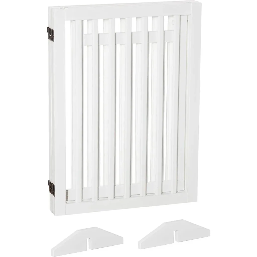 Absperrgitter für Hunde weiß