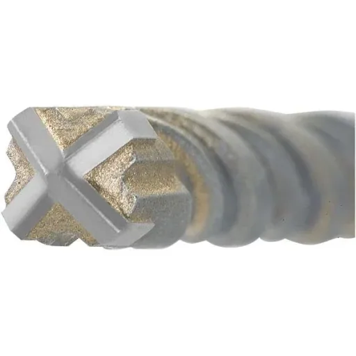 4-Schneiden Hartmetall Hammerbohrer SDS plus - Satz, 10-teilig