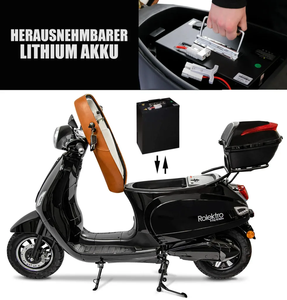 Lithium-Ionen Akku 60V 27,5Ah - Ersatzakku für E-City Retro 45