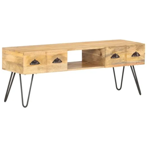 TV-Schrank 120x35x45 cm Mango-Massivholz
