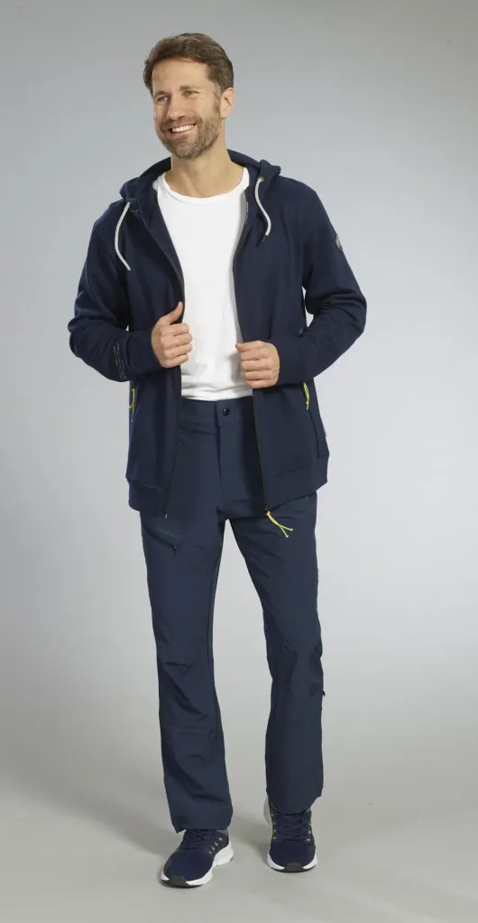 Sweatjacke, Farbe marine, Gr.L