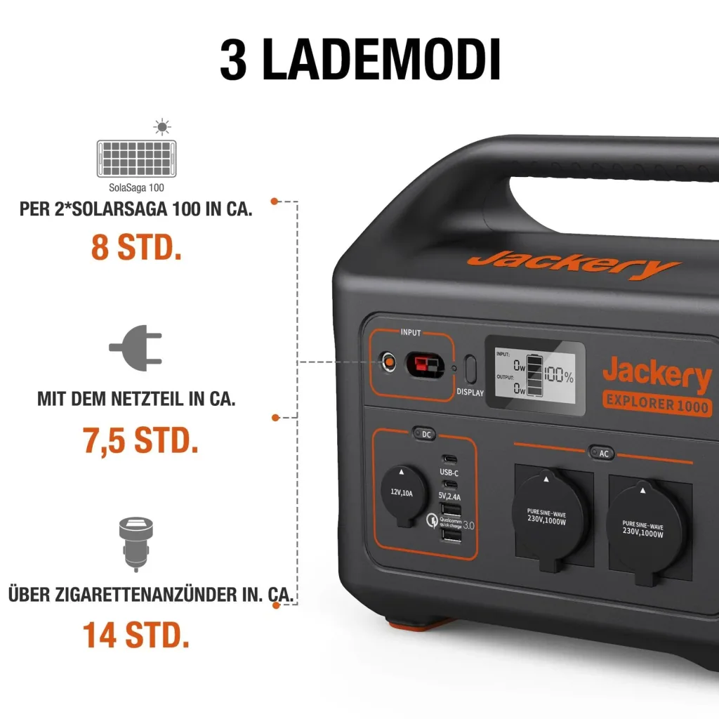 Tragbare Powerstation Explorer 1000, 1002 Wh