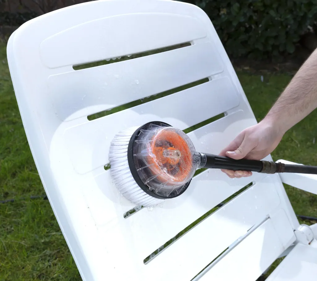 Rotierende Waschbürste "Turbo Jet"