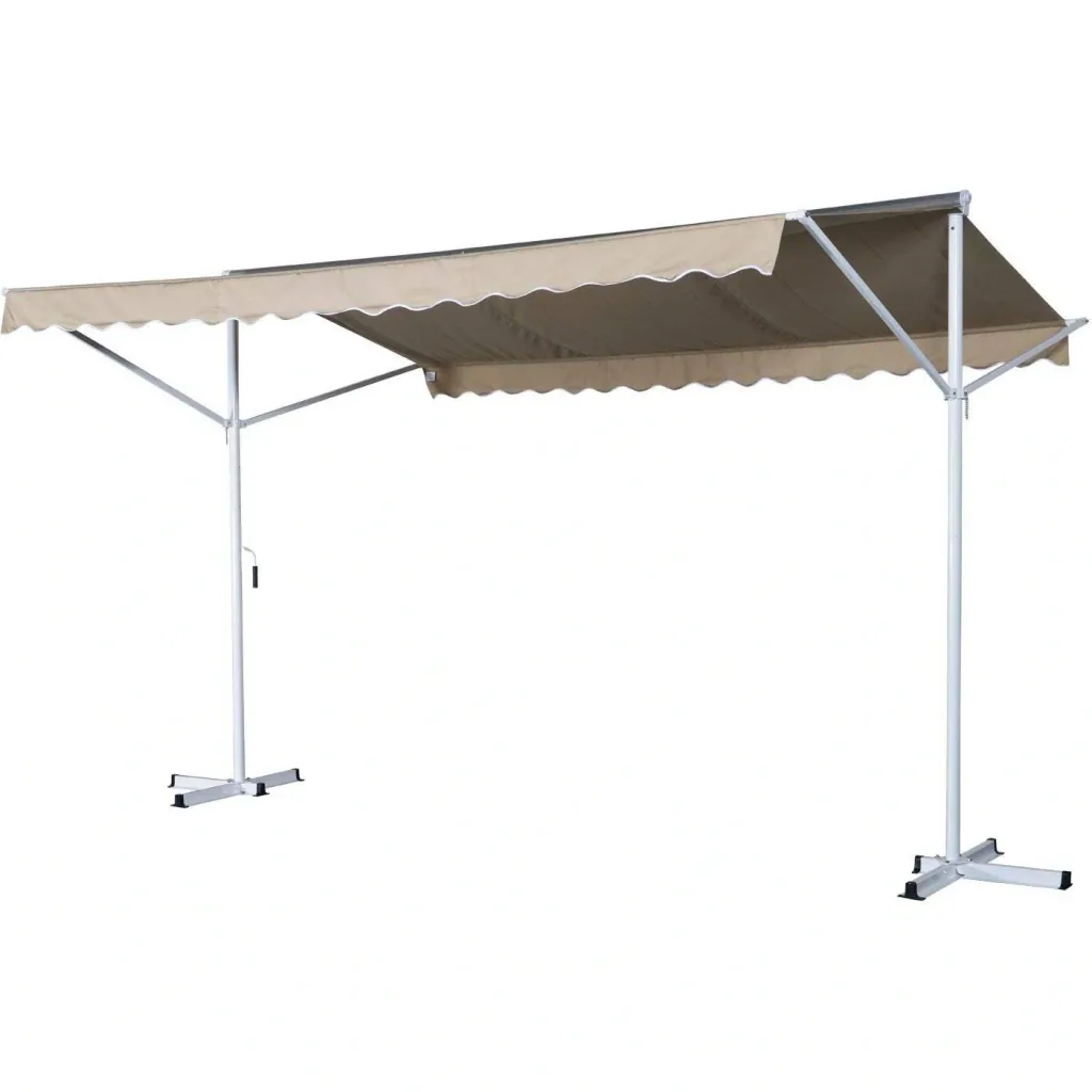 Standmarkise Gartenmarkise mit Faltarm 2