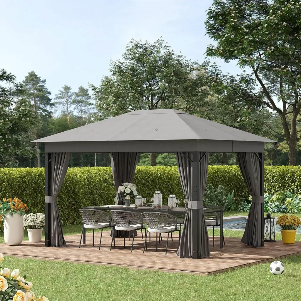 Pavillon - Aluminium - 4 x 3 m