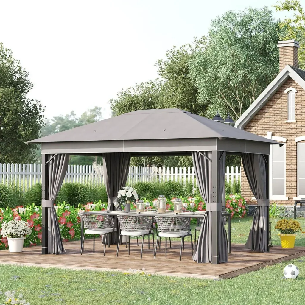 Pavillon - Aluminium - 4 x 3 m