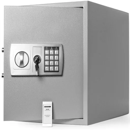 Digitaler Sicherheitssafe - 350x400x400mm - 4 mm Stahltür