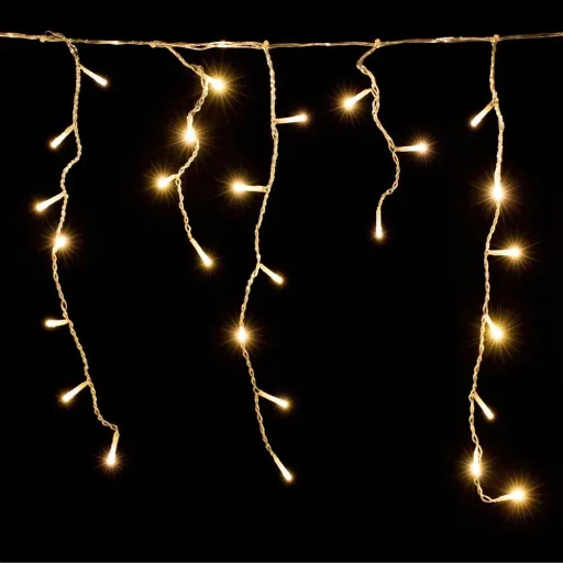 Weihnachtsbeleuchtung - Eiszapfen - Weihnachten 200 LED 10m